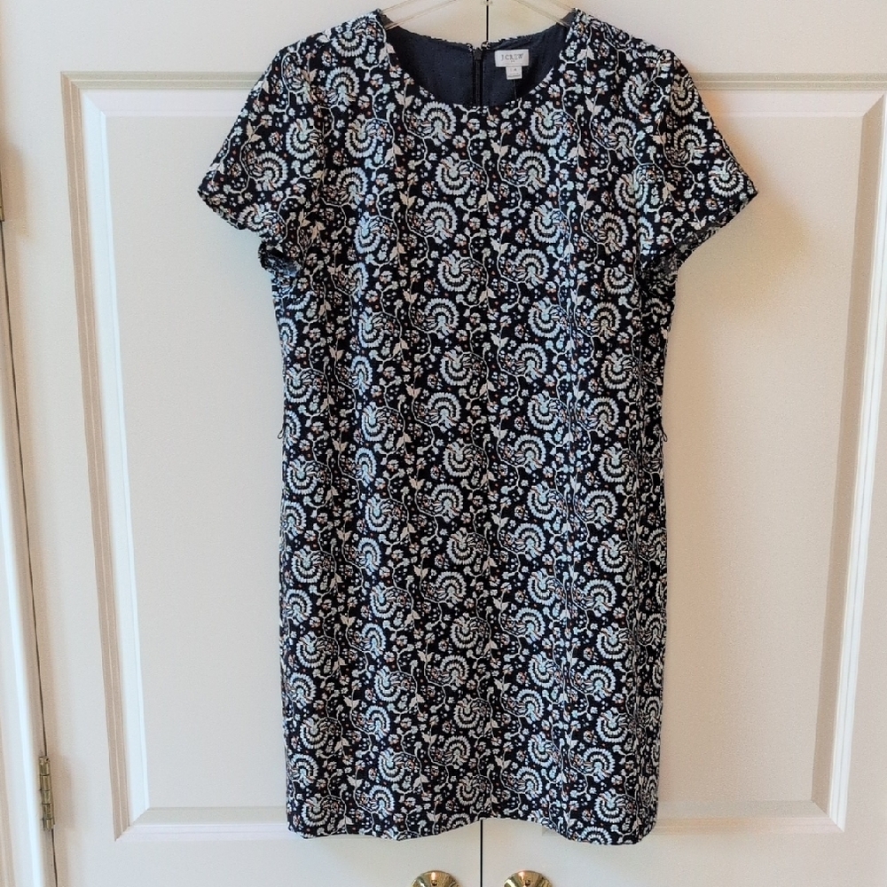 NWT J. Crew Navy Blue Women's Dress